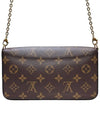 Women s M81896 Monogram Canvas Pochette Felicity Chain Crossbody Bag - LOUIS VUITTON - BALAAN 3