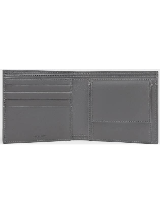 2 tier wallet Triomphe embossed calfskin - CELINE - BALAAN 5