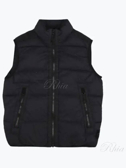 Kids Casual Padded Vest Black - STONE ISLAND - BALAAN 2