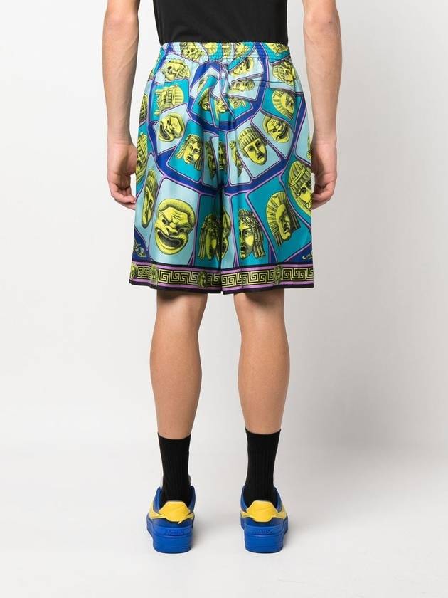 Le Marchere LE MASCHERE Silk Shorts - VERSACE - BALAAN 6