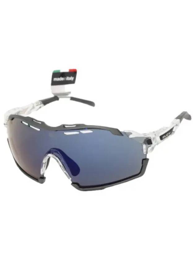 Cut Line Crystal Gross Multilaser Deep Blue Glasses Sunglasses - RUDYPROJECT - BALAAN 1