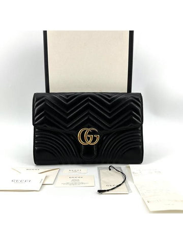 GG Marmont flap clutch 498079 - GUCCI - BALAAN 1