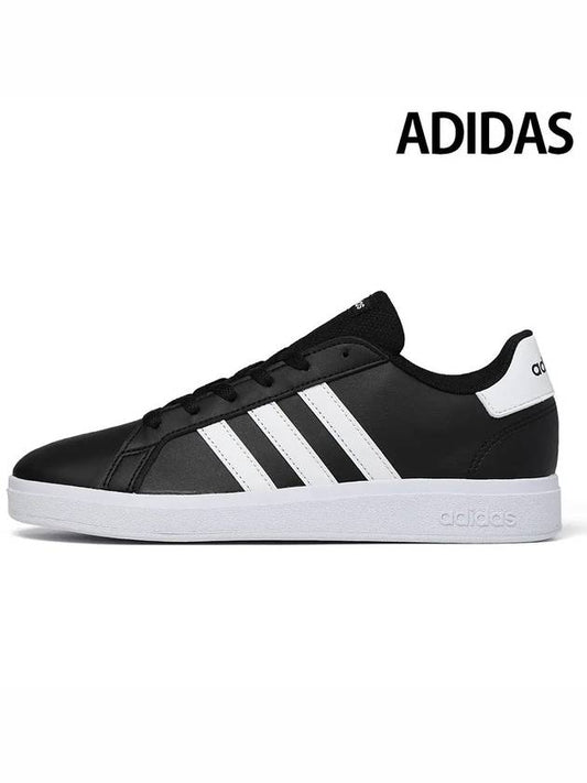 GS Sneakers Grant Court 20 K Lifestyle Black White GW6503 - ADIDAS - BALAAN 1