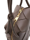 Cassette Intrecciato Mini Shoulder Bag Brown - BOTTEGA VENETA - BALAAN 8