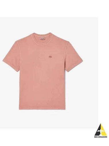 SUMMER Pack ECCO Eco Dye T Shirt Pink - LACOSTE - BALAAN 1