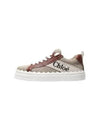 Lauren Leather Converse Low Top Sneakers Brown - CHLOE - BALAAN 2