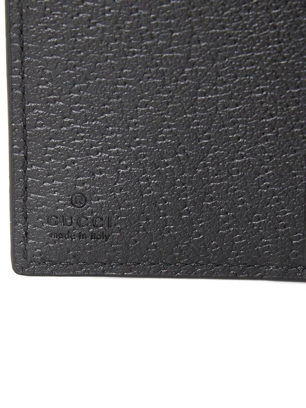 GG Marmont Leather Card Wallet Black - GUCCI - BALAAN 7