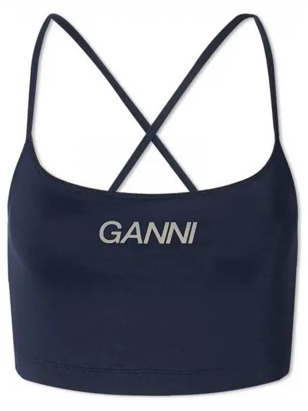 Active Strap Top T3730 683 Active - GANNI - BALAAN 1