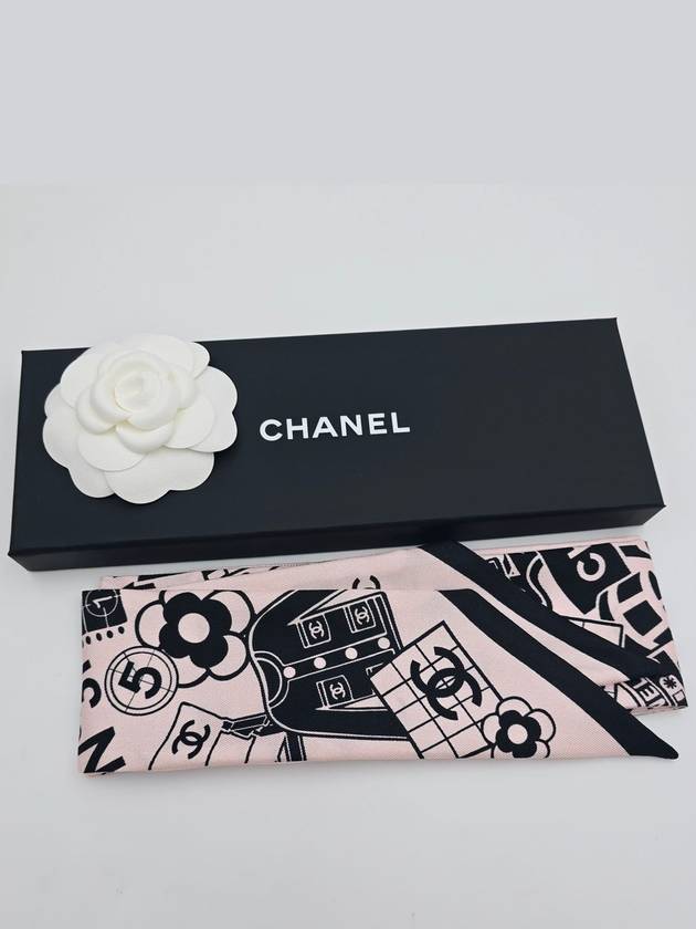 Scarf Bandeau Twilly CC Logo AAA540 - CHANEL - BALAAN 6