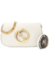 Blondie Interlocking G Shoulder Bag White - GUCCI - BALAAN 2