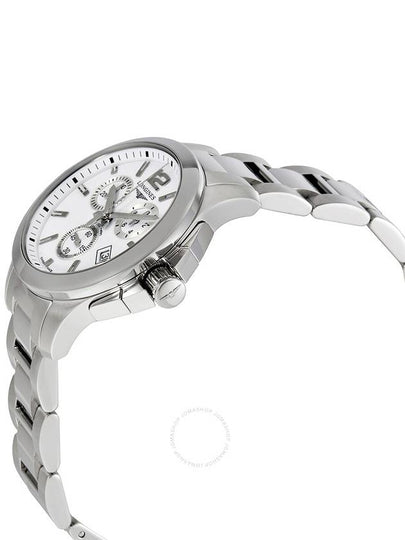 Longines Conquest Chronograph White Dial Unisex Watch L33794166 - LONGINES - BALAAN 2