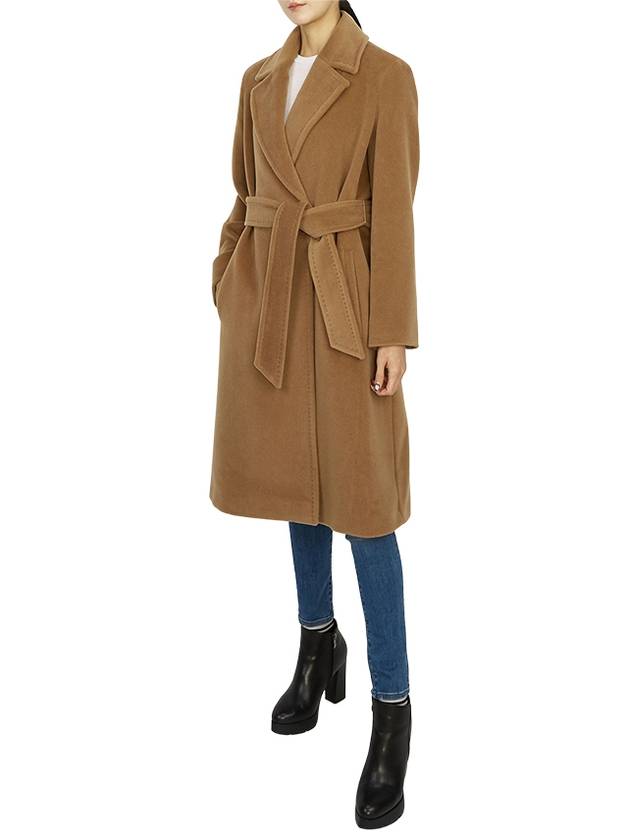 Asti Wool Single Coat Camel - MAX MARA - BALAAN 7