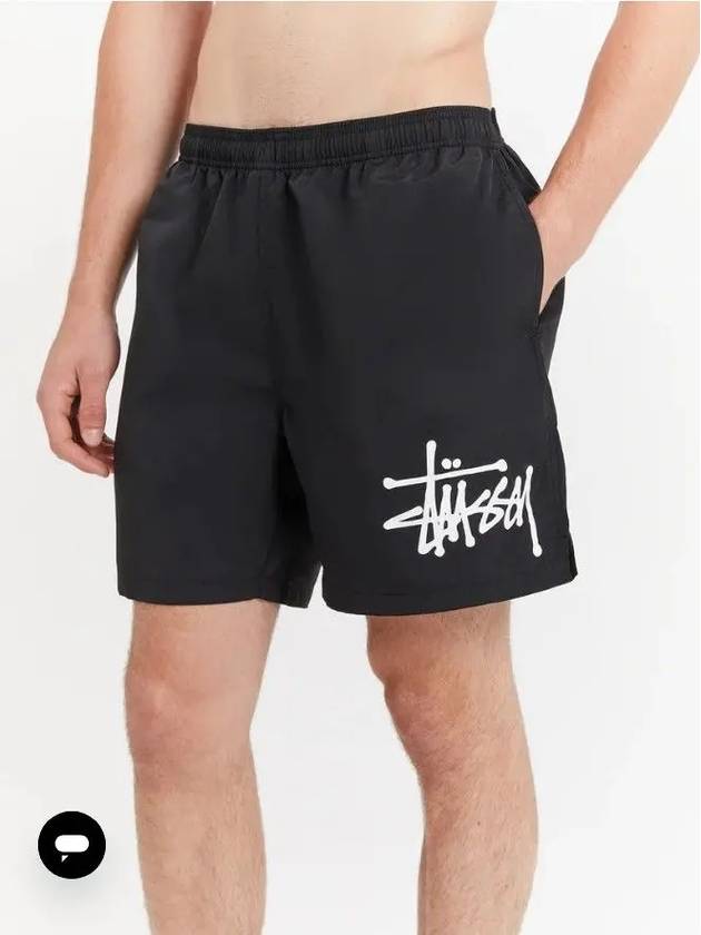 Big Graffiti Water Shorts Black - STUSSY - BALAAN 5