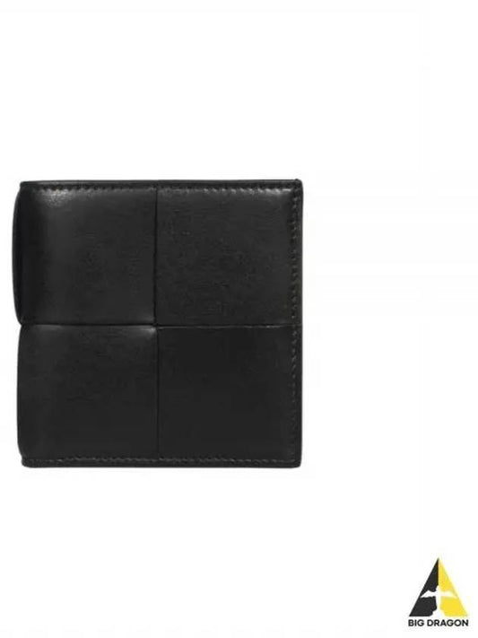 Slim Folder Half Wallet Black - BOTTEGA VENETA - BALAAN 2