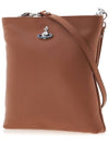 Square Logo Cross Bag Brown - VIVIENNE WESTWOOD - BALAAN 3