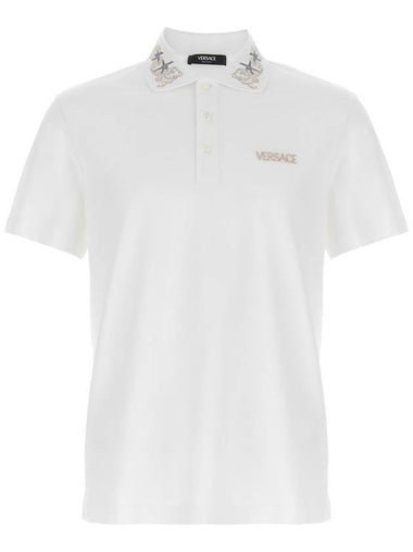 Versace 'Barocco Sea' Polo Shirt - VERSACE - BALAAN 1