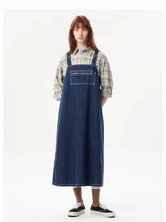 Women s Overalls Skirt Navy Domestic Product GM0023022731118 - DANTON - BALAAN 1