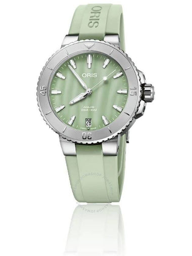 Oris Aquis Automatic Green Dial Ladies Watch 01 733 7770 4157-07 4 18 67FC - ORIS - BALAAN 1