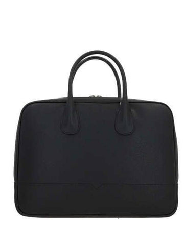 Valextra My Logo Leather Briefcase - VALEXTRA - BALAAN 1