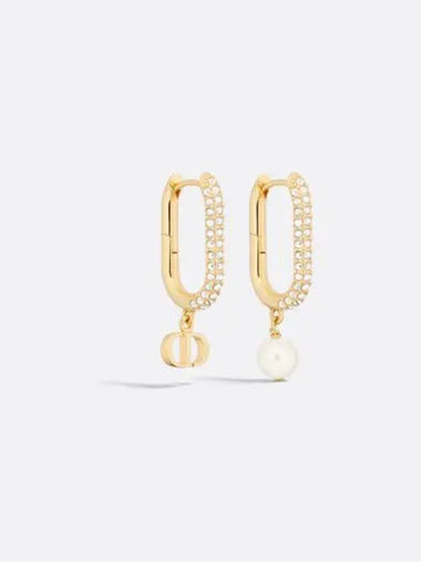 D Fusion Metal Earrings Gold - DIOR - BALAAN 1