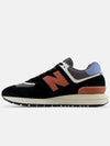 574 Legacy Low Top Sneakers Black - NEW BALANCE - BALAAN 2