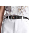 30 Montaigne Reversible Belt White Black - DIOR - BALAAN 6