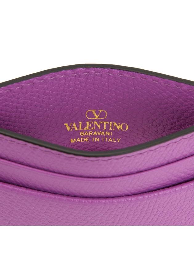 Exclusive special price limited to 30 pieces V logo signature women s card wallet P0V32SNP ZHU - VALENTINO - BALAAN 5