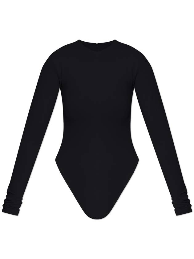 ENTIRE STUDIOS Long Sleeve Bodysuit, Women's, Black - ENTIRE STUDIOS - BALAAN 1