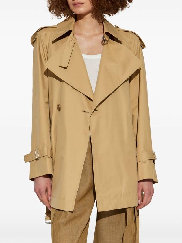 Gabardine Trench Coat Beige - BURBERRY - BALAAN 3