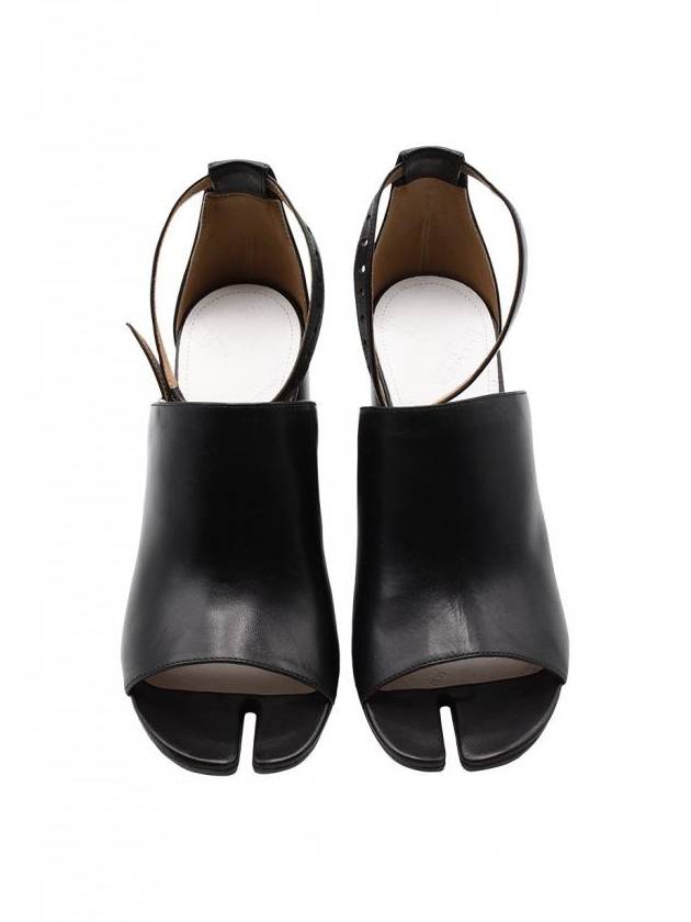 Leather Tabi Strap Sandals Heels - MAISON MARGIELA - BALAAN 5