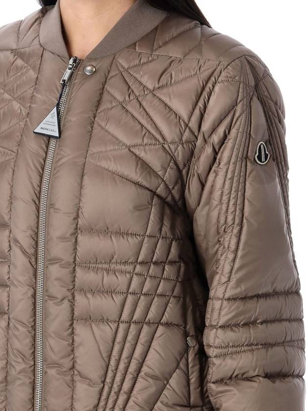 Rick Owens Megapenta Down Bomber Jacket Taupe - MONCLER - BALAAN 4