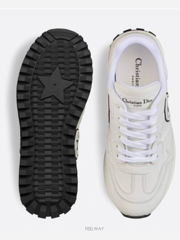 C'est Calfskin  Low Top Sneakers White - DIOR - BALAAN 5