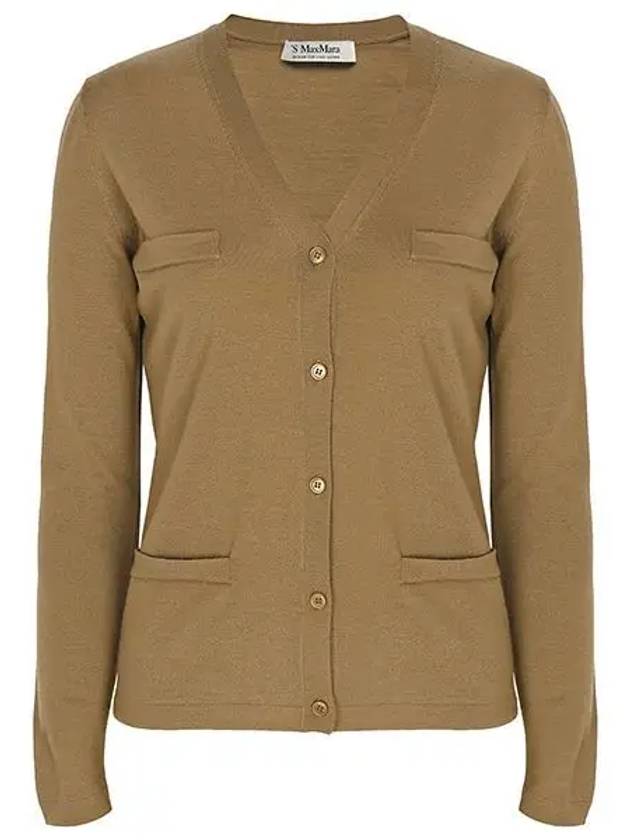 camel Kenya wool cardigan 004 1209252 - MAX MARA - BALAAN 1