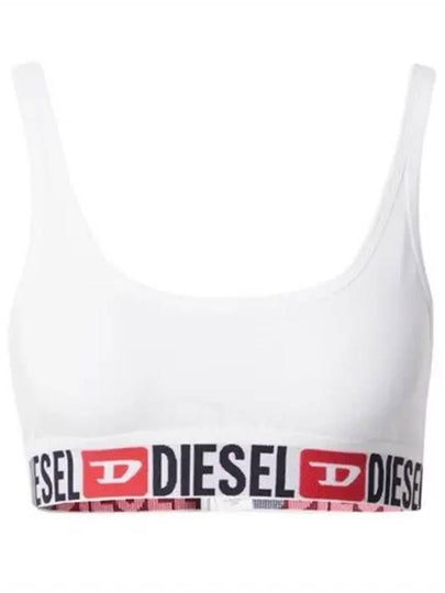 UFSB-Oriba Logo Band Bra White - DIESEL - BALAAN 2