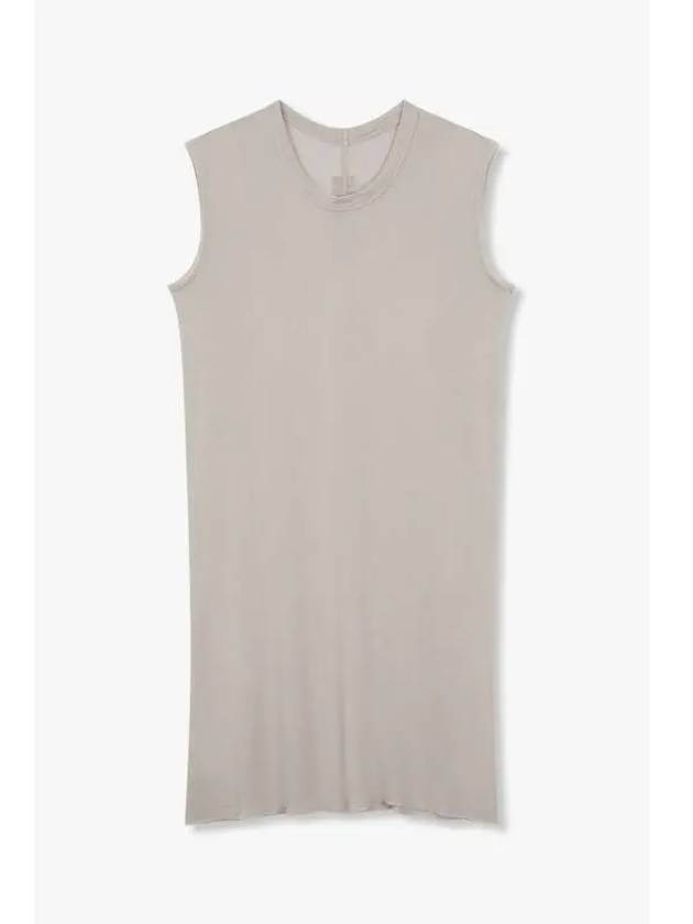 MEN Silk Rayon Sleeveless Top Warm Gray - RICK OWENS - BALAAN 1