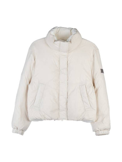 Women's Padded Jacket Ivory - BRUNELLO CUCINELLI - BALAAN 2