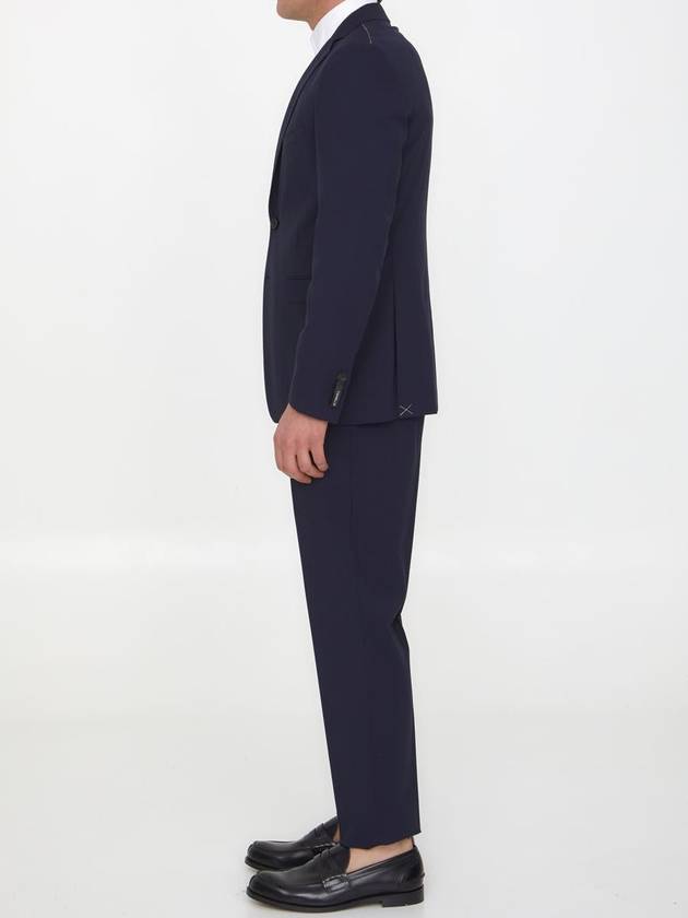 Blue Wool Two-Piece Suit - TONELLO - BALAAN 3