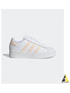 Women's Superstar XLG Low Top Sneakers White - ADIDAS - BALAAN 2