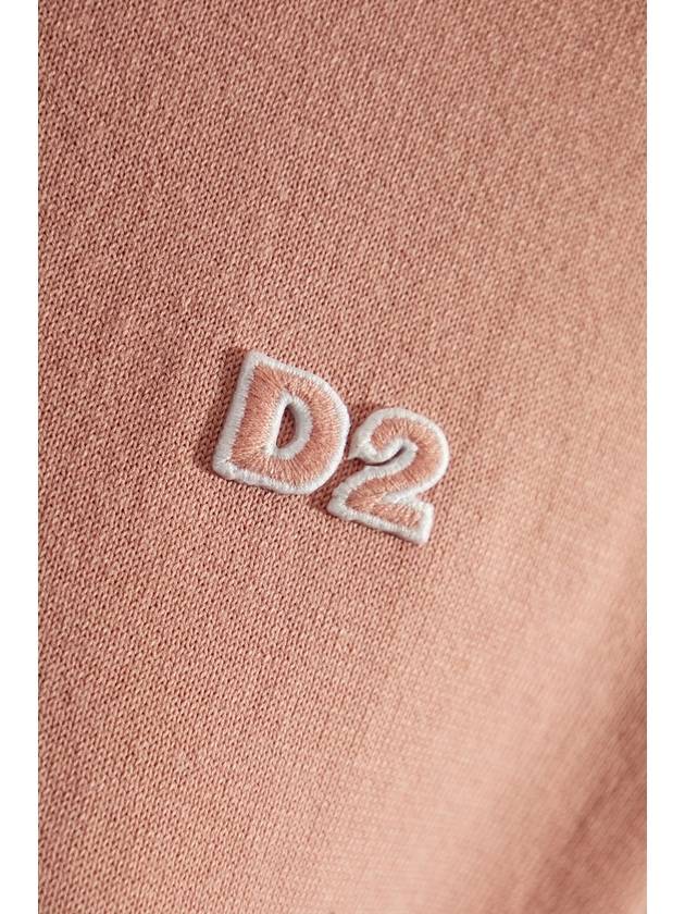 Dsquared2 Sweater With Round Neckline, Women's, Pink - DSQUARED2 - BALAAN 5