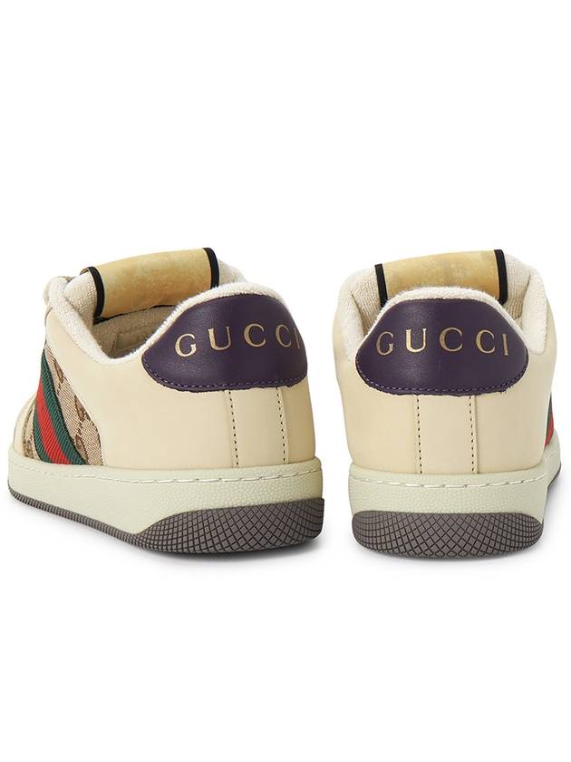 Screener GG Low Top Sneakers White - GUCCI - BALAAN 7