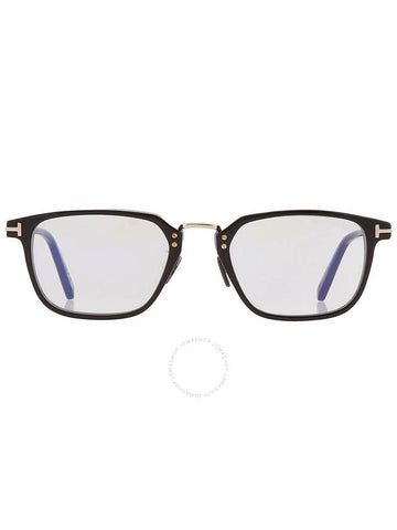 Tom Ford Blue Light Block Rectangular Unisex Eyeglasses FT5862-D-B 001 52 - TOM FORD - BALAAN 1