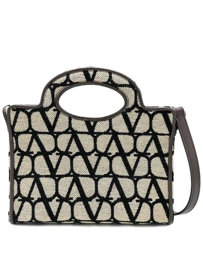 Toile Iconographe Tote Bag Beige - VALENTINO - BALAAN 2