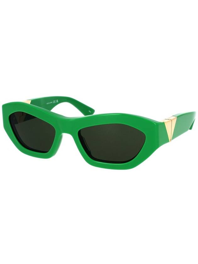 Sunglasses BV1221S 003 003 GREEN GREEN GREEN - BOTTEGA VENETA - BALAAN 3