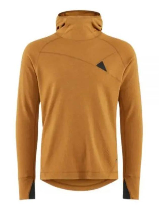 Yuji Hoodie Man Mustard 20643M02 409 - KLATTERMUSEN - BALAAN 1