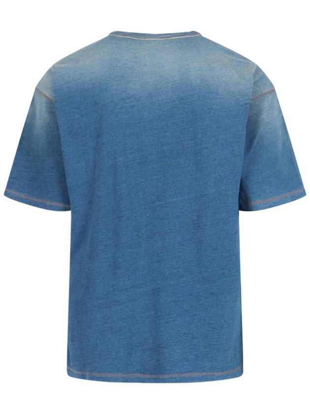 T Boxt R11 Crewneck Short Sleeve T-Shirt Blue - DIESEL - BALAAN 3