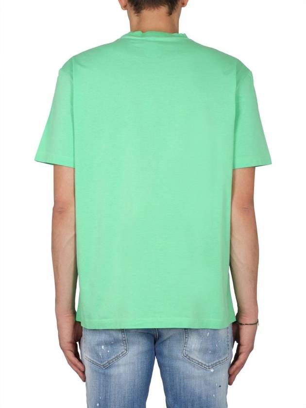 short sleeve t-shirt S74GD1185S22427603 GREEN - DSQUARED2 - BALAAN 4