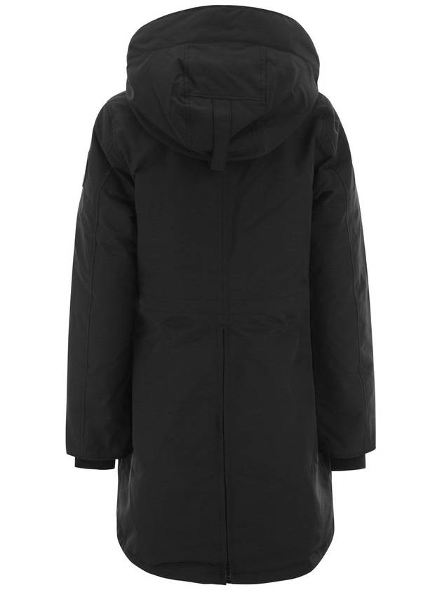 Rossclair Hooded Padding Black - CANADA GOOSE - BALAAN 3