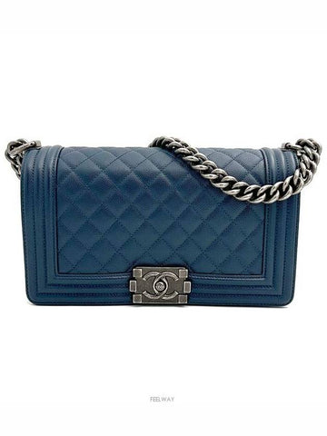 Caviar Boy Bag Medium - CHANEL - BALAAN 1