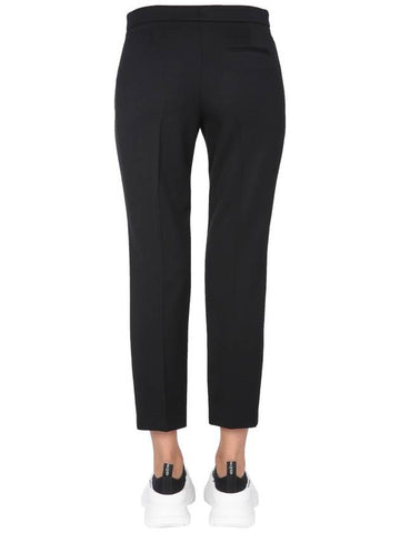 Cropped Straight Trousers 584873QJACH1000 B0040171918 - ALEXANDER MCQUEEN - BALAAN 1