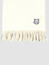 Wool Fox Head Muffler Ivory - MAISON KITSUNE - BALAAN 2